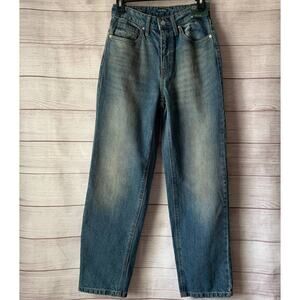 Wild Fable 90's Relaxed Denim Jeans High-Rise Straight Legs Size 2 30" Inseam
